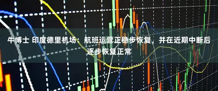 牛博士 印度德里机场：航班运营正稳步恢复，并在近期中断后逐步恢复正常